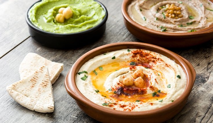 Se puede hacer humus con cantidad variedad de ingredientes