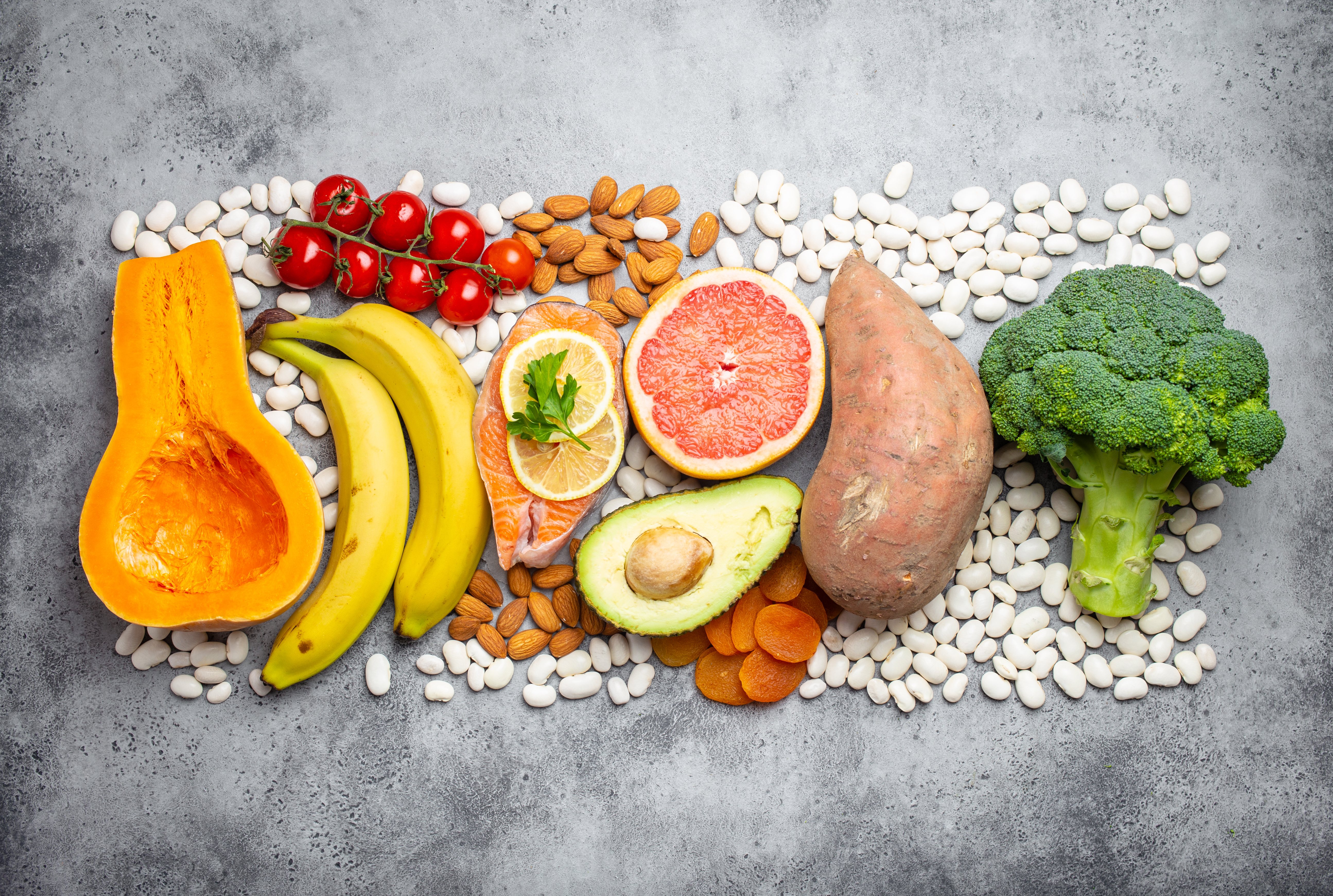El plátano no es el único alimento que contiene grandes cantidades de potasio