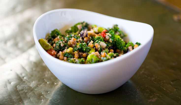 Lo más habitual es comer kale en ensalada