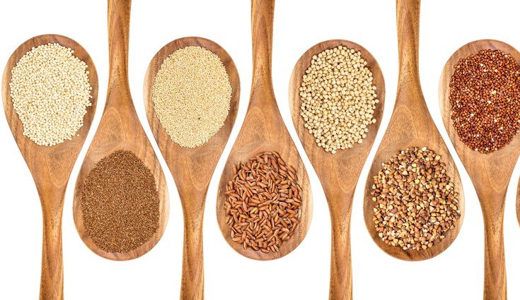 La quinoa tiene diferentes variantes, todas con un bajo contenido calórico
