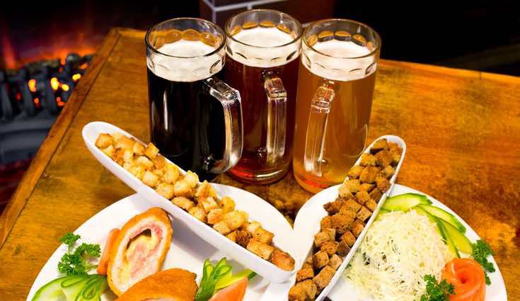 Muchas veces el problema es el acompañamiento a la cerveza