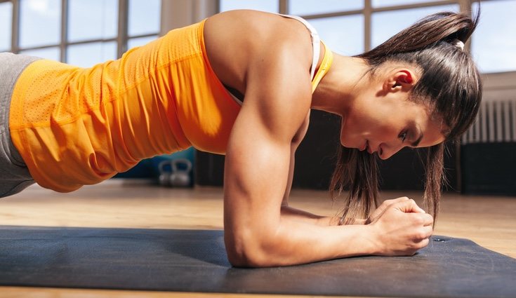 Las planchas sirven para endurecer y tonificar el abdomen