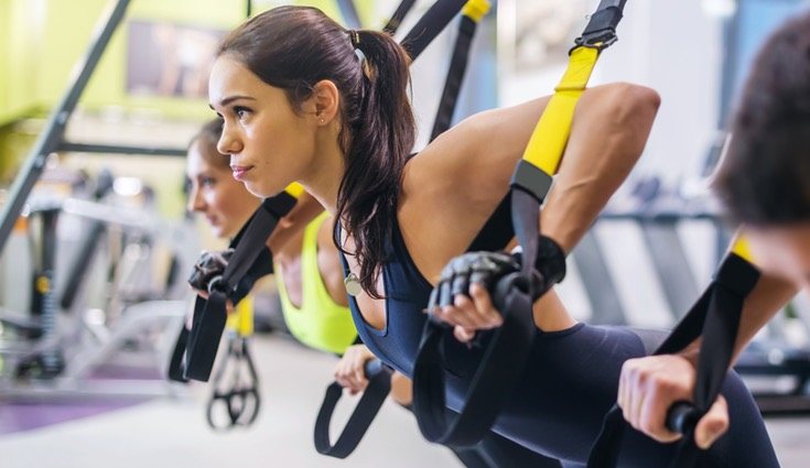 Sigue los ejercicios adecuados en el gimnasio