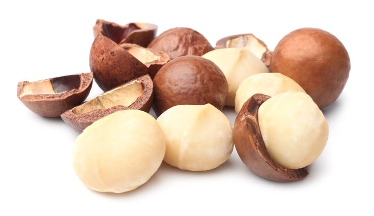 Las nueces de macadamia son los frutos secos más calóricos