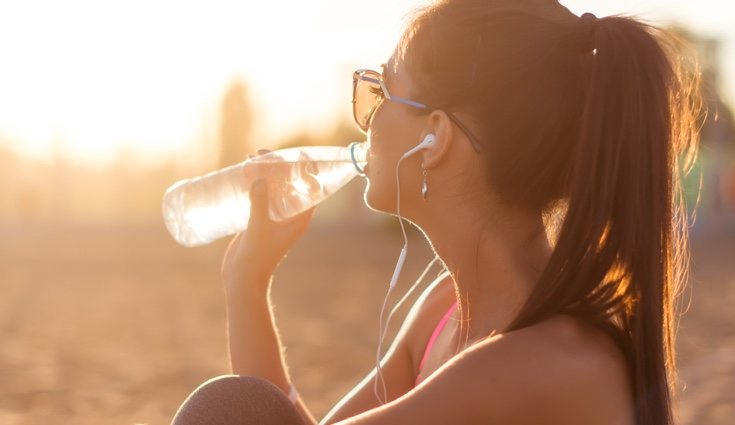 El agua es una bebeida saludable