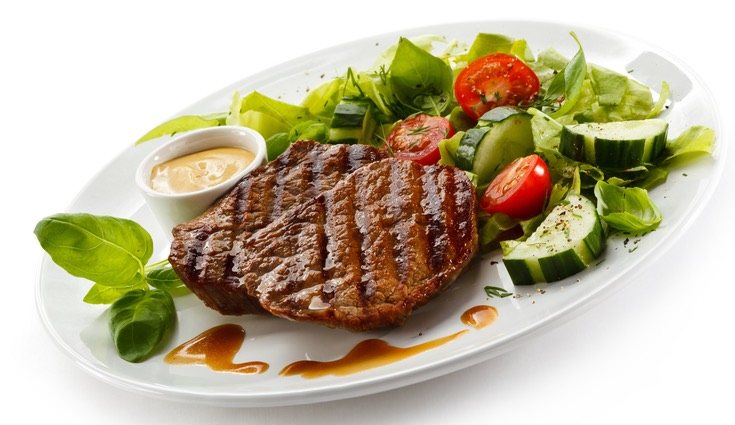 Se puede consumir creatina a través de la carne