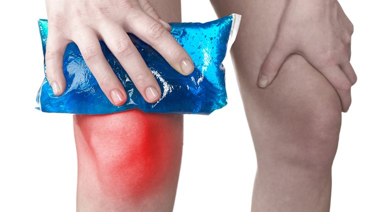 Aplicar frío en la zona dolorida puede ayudar a aliviar las agujetas