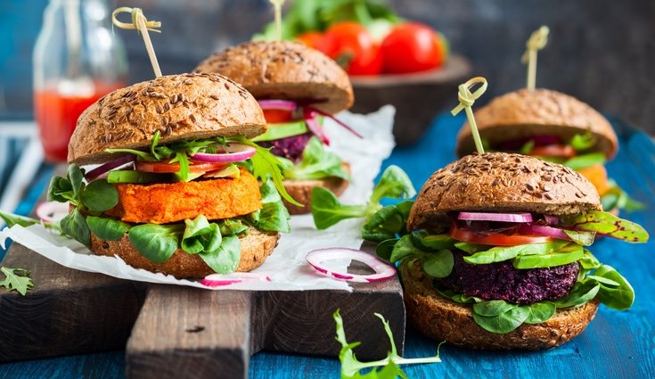 Mini hamburguesas de quinoa