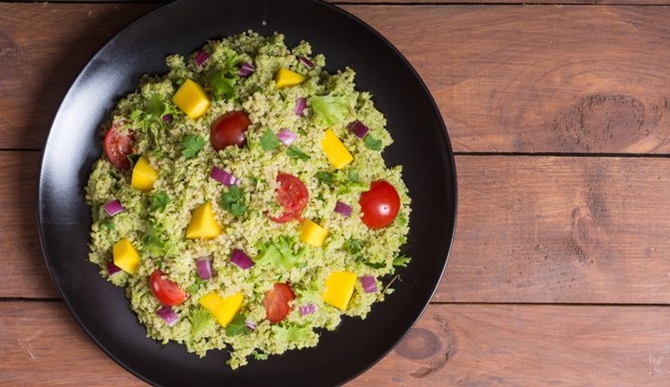 Salteado de quinoa con verduras