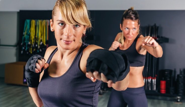 Las clases de Cardio kick boxing implican mucha capacidad cardiobascular y un técnica específica