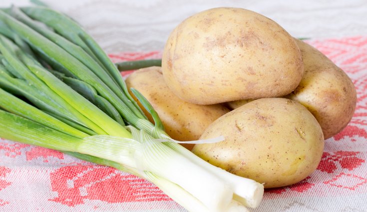 El puerro y la patata son de las verduras con más calorías