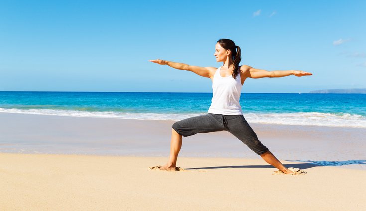 La postura del guerrero tiene tres posiciones distintas