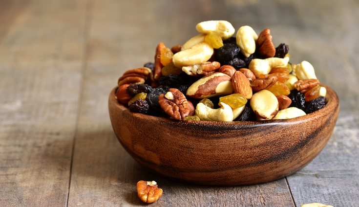 Los frutos secos aportan proteínas suficientes para dar energía al músculo