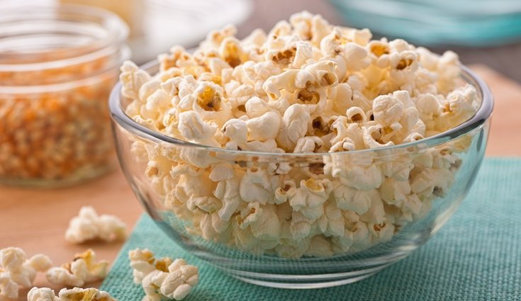 Hay que eliminar los condimentos cuando hagamos las palomitas naturales