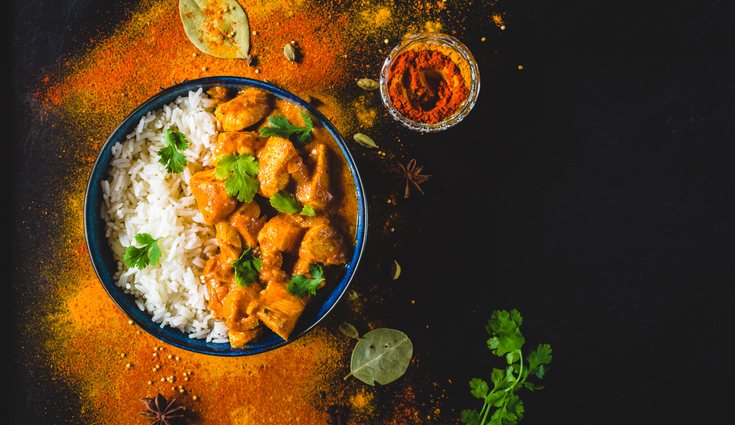 La cúrcuma es una especia muy utilizada para platos con arroz y pollo