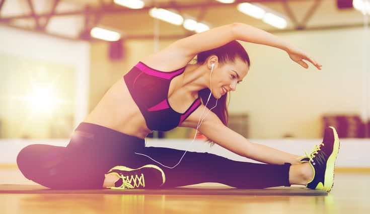 Los estiramientos estáticos se pueden realizar en cualquier lugar