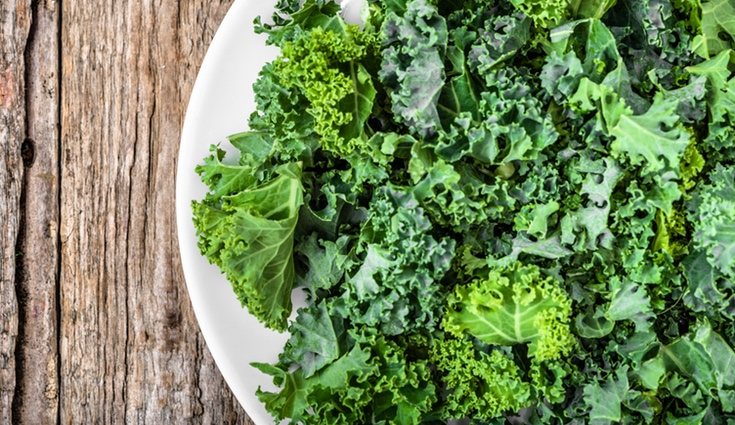 El kale es una verdura muy rica en calcio