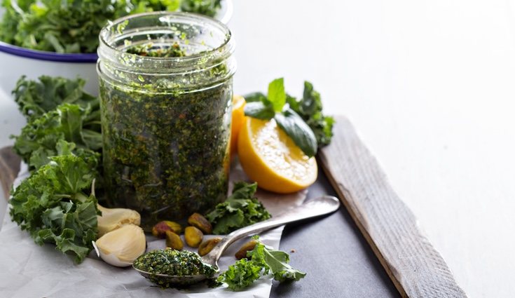 El kale es rico en ácidos grasos omega-3