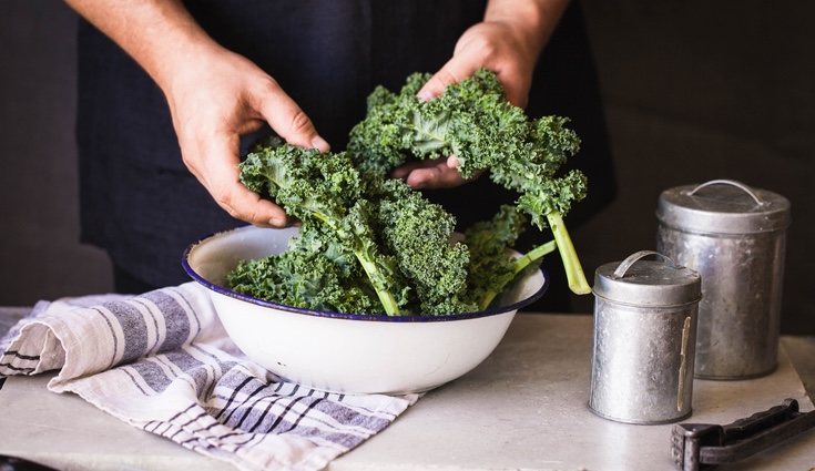 El kale puede ser sustituido por la ensalada y tiene un alto contenido en vitamina C