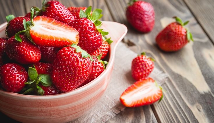 Las fresas son otra de las frutas ideales para intriducir en nuestra dieta
