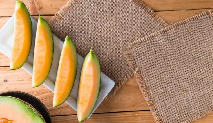 El melón es una fruta baja en calorías y rica en vitaminas