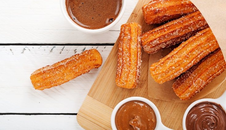 Los churros hay que tomarlos con mucha moderación