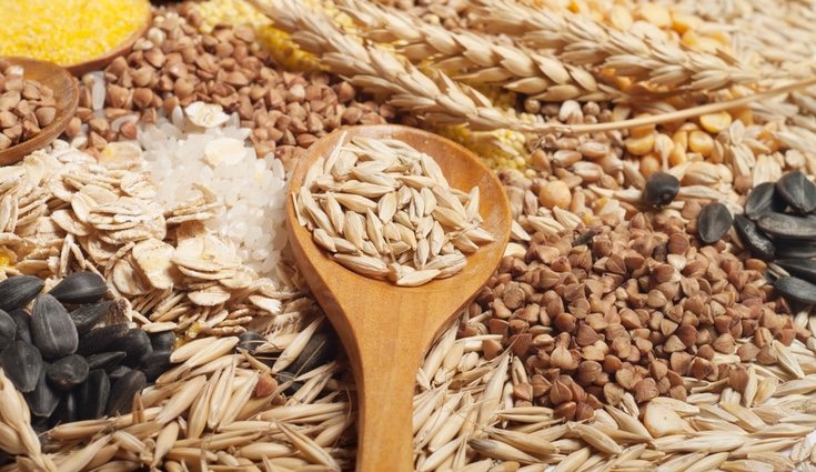 Los cereales y derivados contienen vitaminas B1, B2, B3, B12 y E