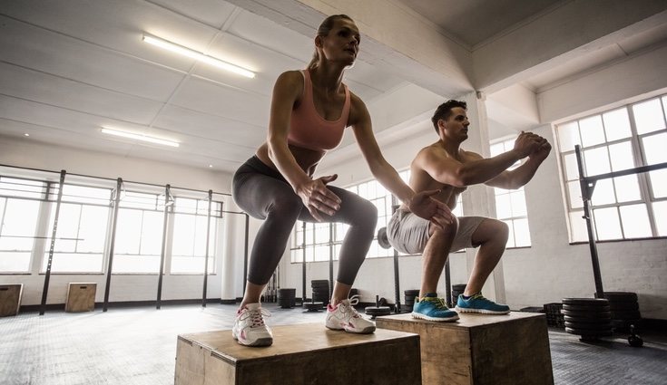 El crossfit es un ejercicio donde se trabajan distintas partes del cuerpo