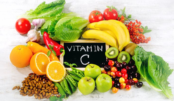 La vitamina C se encuentra en todas las frutas y verduras