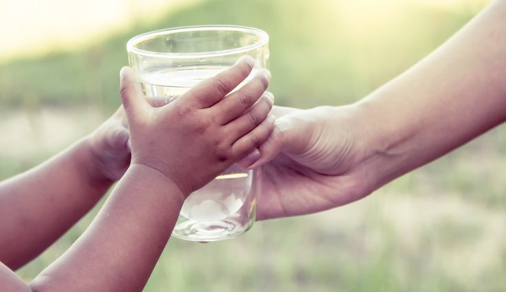 Es recomendable beber mucha agua ya que es el elemento más abundante de nuestro organismo
