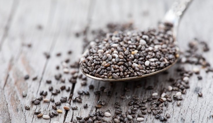 Una cucharada de chía es comparable a un batido de salmón y espinacas en valor energético