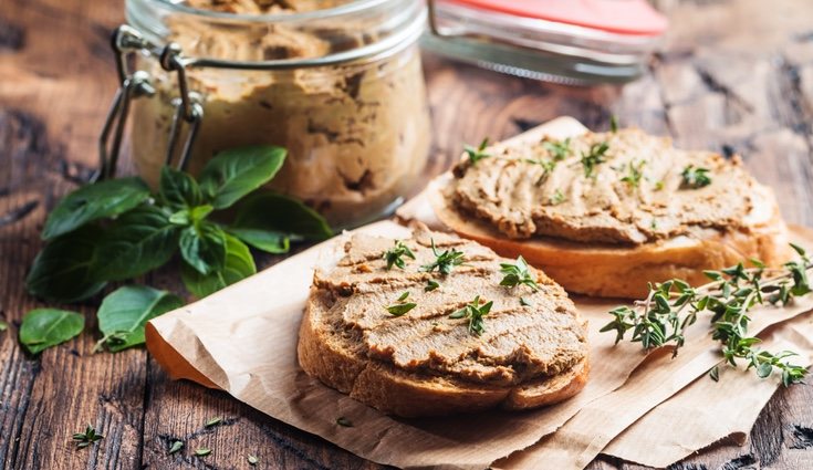 El paté y el foie son alimentos que debes evitar