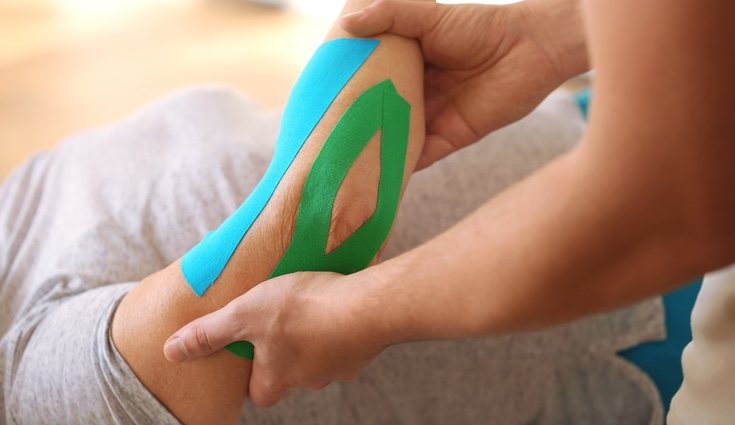 kinesiotape se utilizan en algunos tratamientos de kinesioterapia
