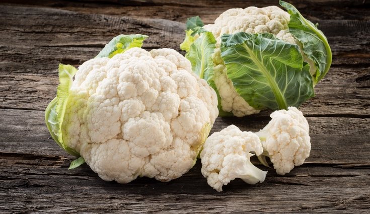 La coliflor pertenece a la familia de las crucíferas y al género brassica