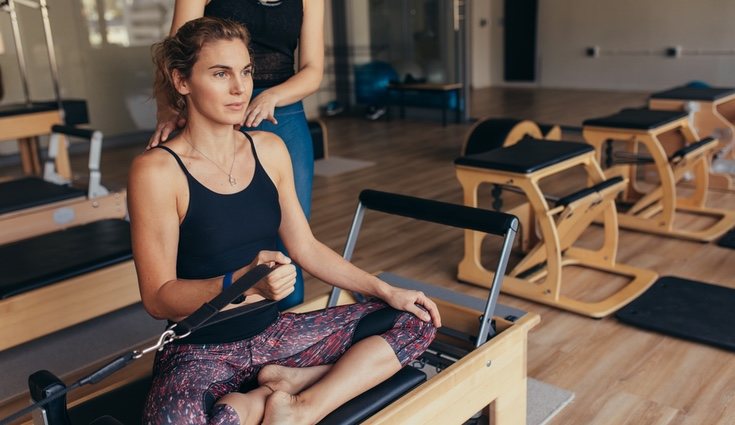 Se trabajan los oblicuos, siendo estos unos de los ejercicios más exigentes de la actividad
