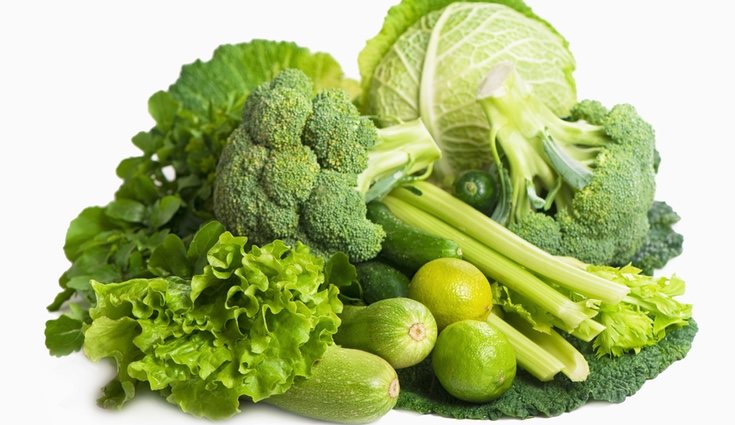 Las verduras verdes son las que poseen mayor calcio