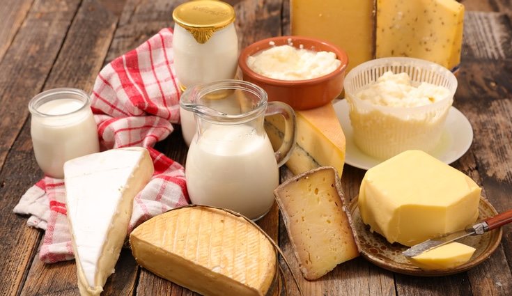 Los derivados de la leche también contienen estos nutrientes y vitaminas