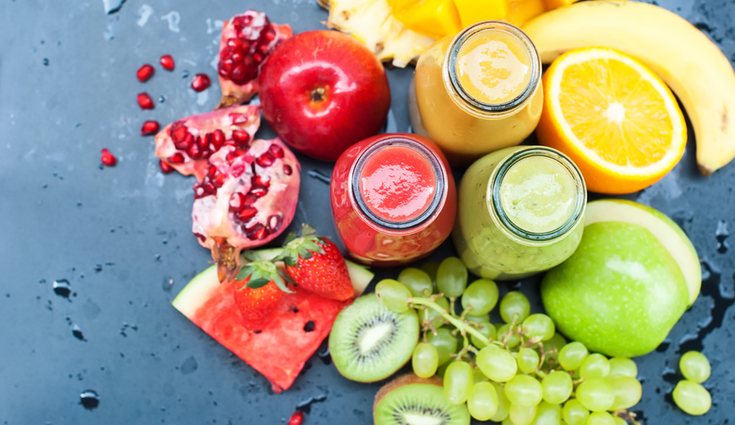 ¡Las combinaciones de los batidos de fruta son infinitas!