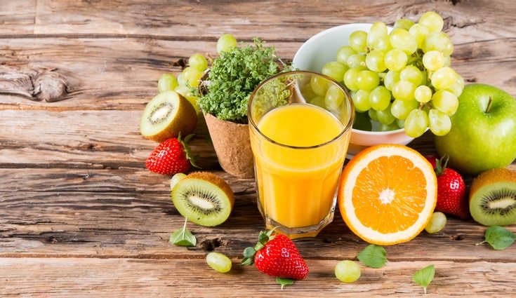 Mantener una dieta saludable e introducir té, verduras, frutas...