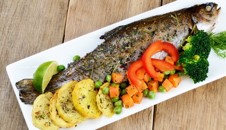 La trucha se puede incluir en una dieta sana y saludable