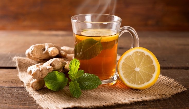 Agua de jenjibre