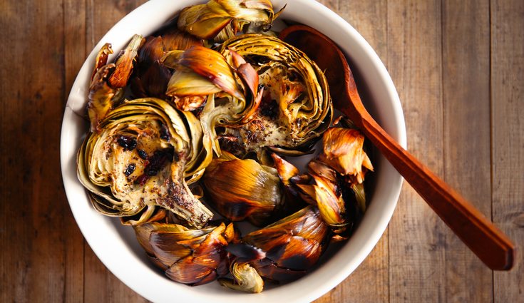 Uno de los platos más sabrosos son las alcachofas a la plancha
