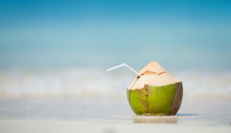 El sabor de la bebida es parecido a la fruta del coco