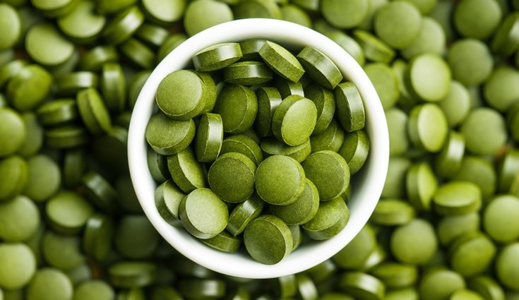 La chlorella se puede encontrar en forma de pastillas