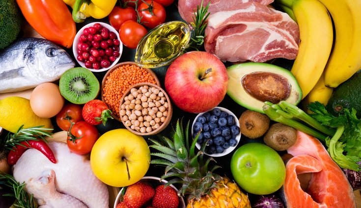 Existe una gran variedad de alimentos sanos que no contienen sal