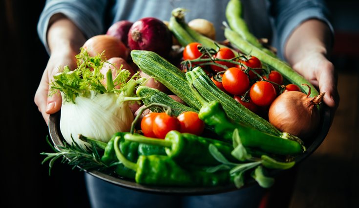Combina diferentes verduras para obtener todas las vitaminas y nutrientes posibles