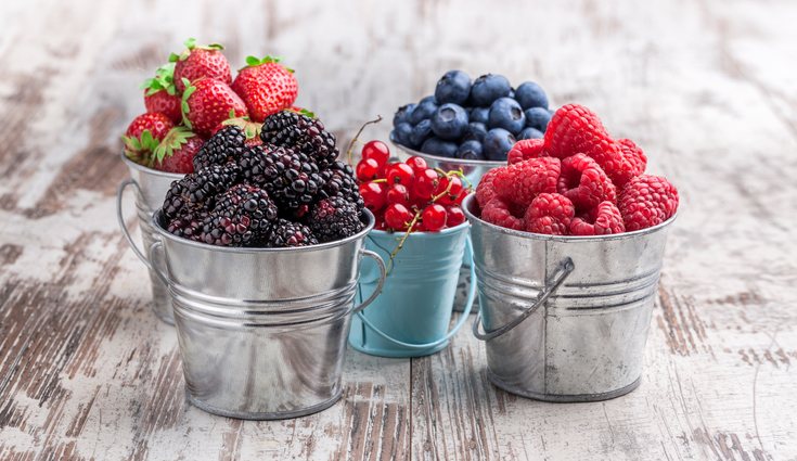 Existen multitud de tipos de frutos rojos según la época del año