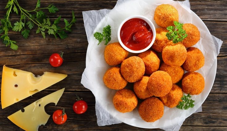 Estos alimentos contienen muchas calorías ya que se bañan en aceite