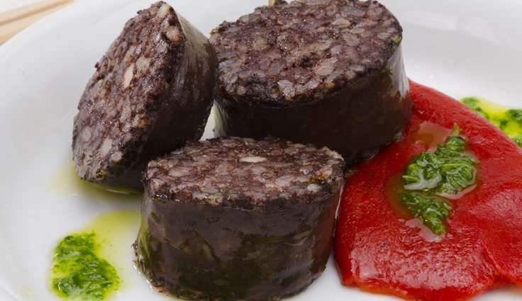 La morcilla tiene un alto contenido en grasas