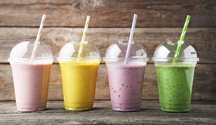 Los batidos y helados son la mejor opción en verano